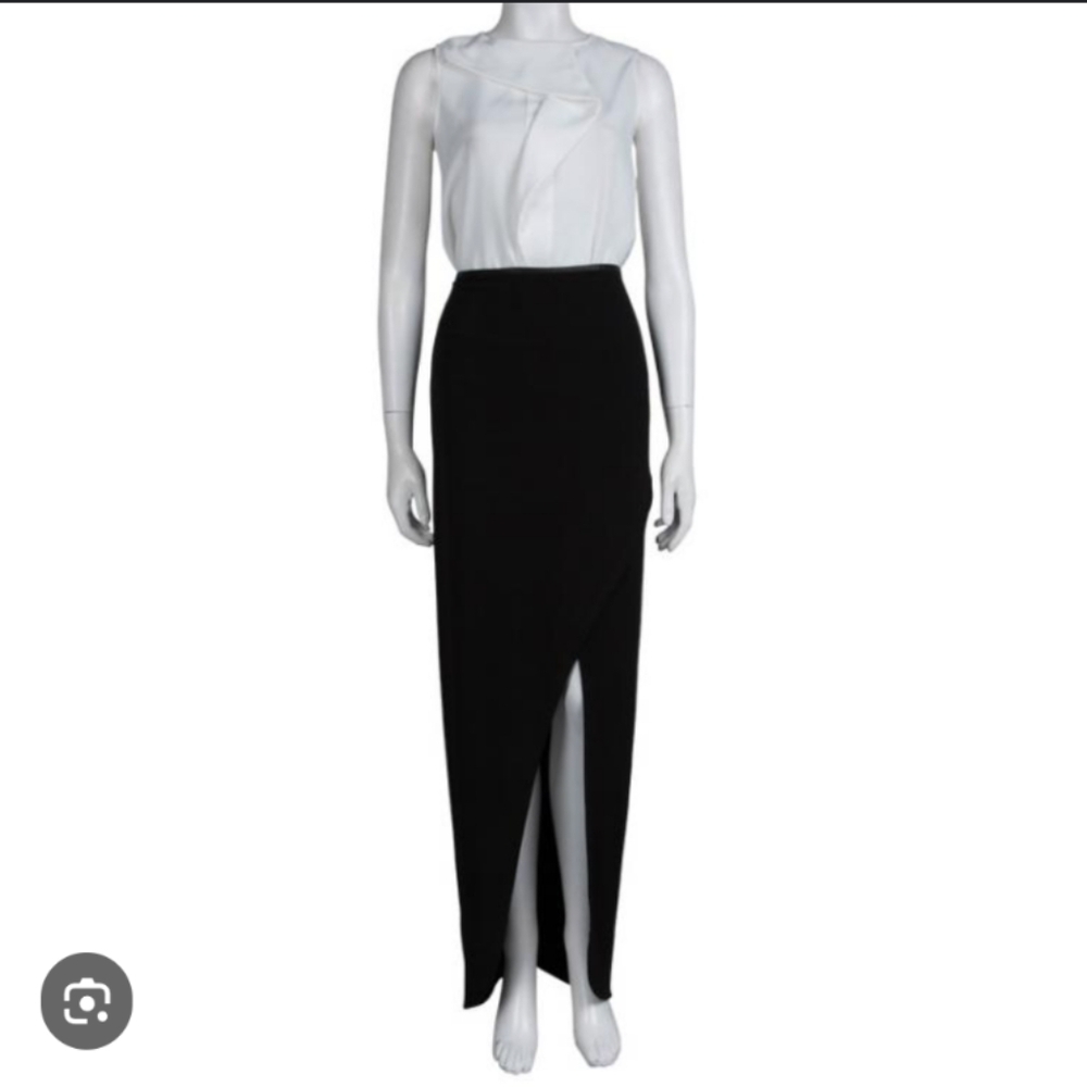 Alice + Olivia Air Front Slit Maxi Skirt
